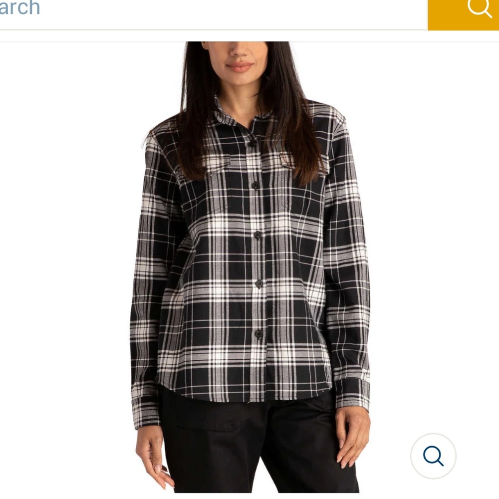 Tilley Brushed Flannel Button Up Shirt - Picture 9 of 10